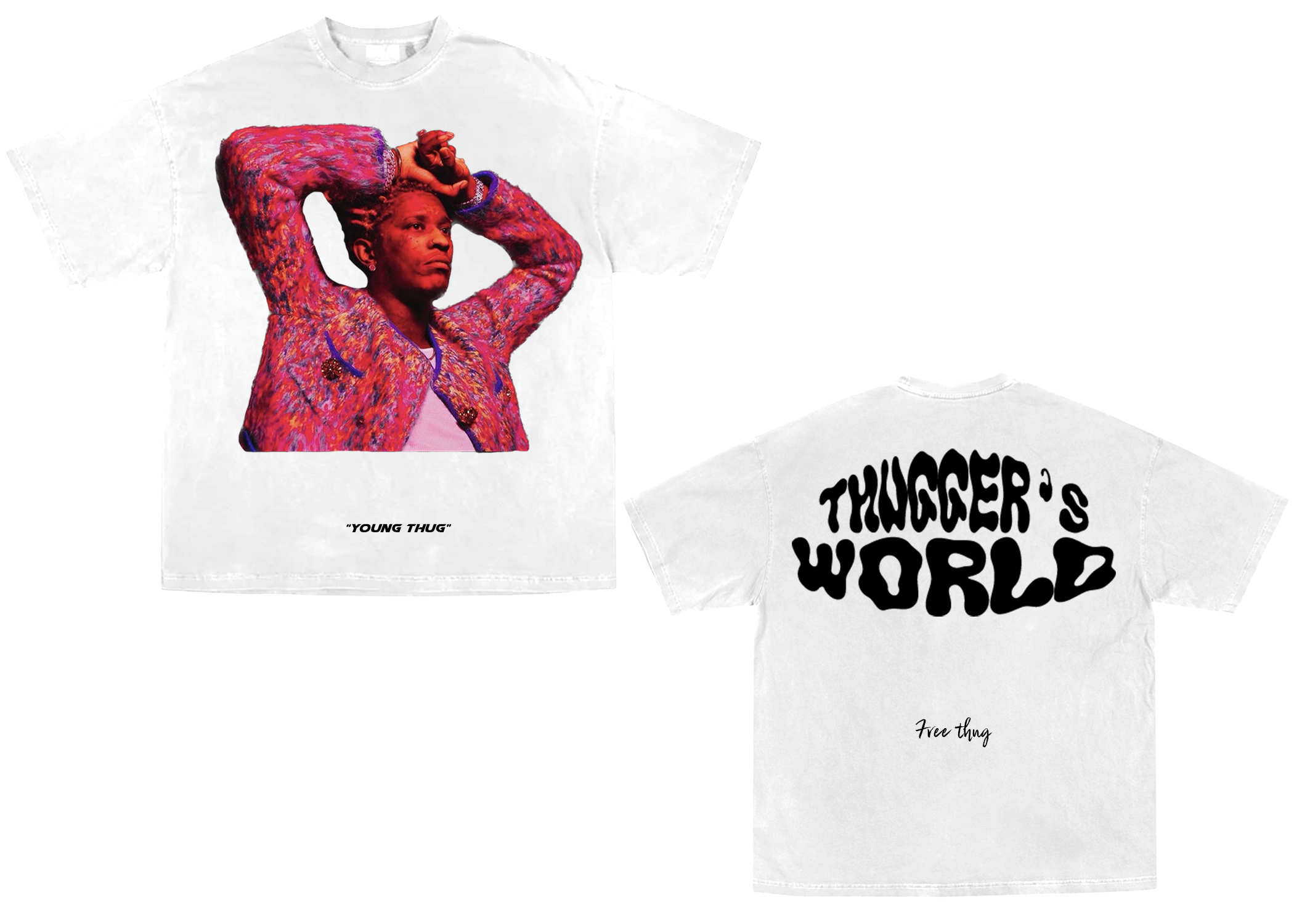 THUGGER’S WORLD TEE